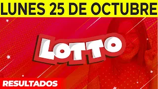 Resultados del Lotto del Lunes 25 de Octubre del 2021