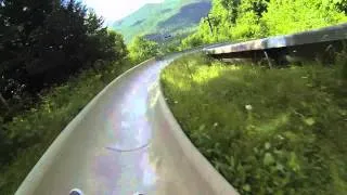 Alpine Slide Attitash CRASH