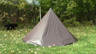 Make A Tarp Tent Tipi Hot Tent On The Cheap