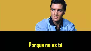 ELVIS PRESLEY - She´s not you ( con subtitulos en español ) BEST SOUND