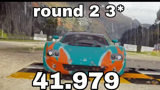 Asphalt 9 w12 coupe grand prix round 2 3* manual run - 41.979.