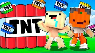 ¡EXPLOTAMOS Las TNTS Mas PODEROSAS en BEBELANDIA! 💥😱 BEBE NOOB Y TIKKO en Minecraft