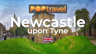 Walking in NEWCASTLE / England (UK) 🇬🇧- Newcastle upon Tyne - 4K 60fps (UHD)