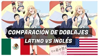 My Dress Up Darling Doblaje Latino vs Doblaje en Inglés/Comparación de Doblajes