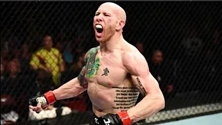 Josh Emmett dropping bombs