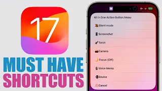 iOS 17 Shortcuts You MUST Have !