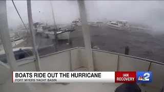 IAN RECOVERY - Some In SWFL Rode Out Hurricane Ian While On A Boat