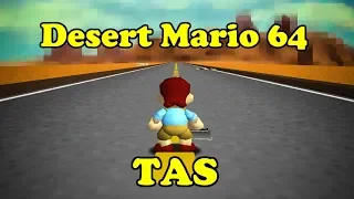[TAS] Desert Mario 64 in 6:32:38.62 (really)