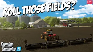🔴LIVE |  Rolling out 80 Muddy Acres on our Taheton Country Farm | Farming Simulator 22