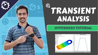 Transient Structural Analysis using Hypermesh [Optistruct Tutorial]