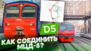 Как соединить МЦД-5? МЦД в Щелково?