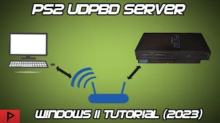 PS2 UDPBD Server Windows Tutorial - Better than SMB? (English, 2023)