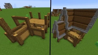 Selbst aufbauendes Minecraft Haus