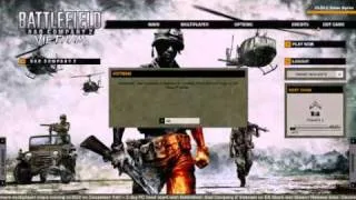 Battlefield Bad Company 2 vietnam menu
