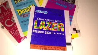 Смотрим вкладыши LAZER из 90-х