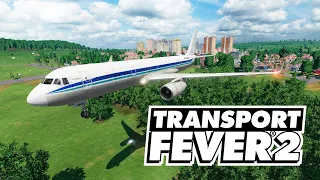 Transport Fever 2 - Новый авиарейс! #18