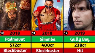 Ranveer Singh Movie List Hit And Flop | Singham Again