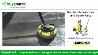 How To Use The T-Racer Attachment on a Karcher Pressure Washer