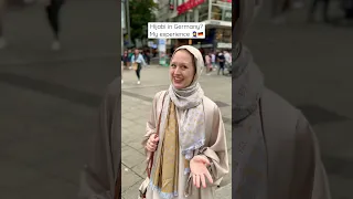 Hijabi in Germany? My experience. 🧕🇩🇪 #shorts #hijabi #germany