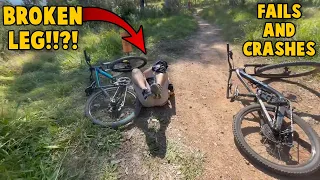 The Worst MTB Fails of 2022 | Best Mountain Biking Crashes #95