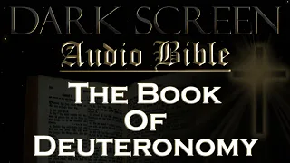 Dark Screen - Audio Bible - The Book of Deuteronomy - KJV. Fall Asleep with God's Word.