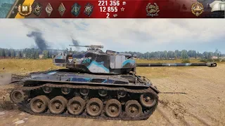 T26E4 SuperPershing 5,6K DMG | World of Tanks gameplay