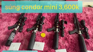 súng condor mini giá rẻ - súng condor z - nòng tl 100 bắn 60m - ship toàn quốc