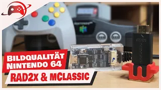 Nintendo 64 - Das BESTE Bild dank RAD2X Kabel & mClassic Adapter