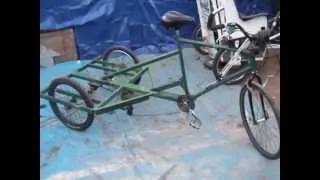 more update on upgradeing the pedicab tear dwn