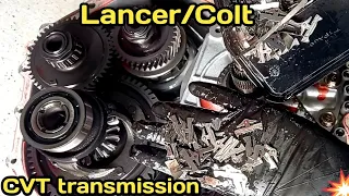 Mitsubishi Colt/Lancer CVT Transmission Dismantle F1C1A