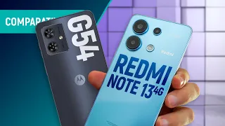 REDMI NOTE 13 4G vs MOTO G54: TELA e BATERIA ou SOM e DESEMPENHO? | Comparativo