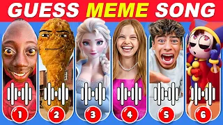 Guess Meme & Who's Singing🎤🎵🔥| Lay Lay, King Ferran, Salish Matter, Gegagedigedagedago, Elsa, Tenge