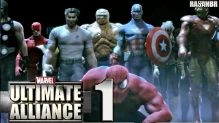 Marvel Ultimate Alliance (PSP) walkthrough part 1