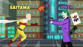 Saitama vs Joker | Hero Animation