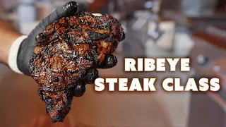 How to Reverse Sear a Ribeye Steak Class! | Ft. Kosmos Q