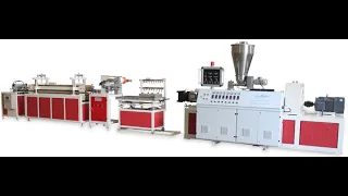 pvc ceiling panel machine /pvc ceiling panel production line with online hot stamping machine