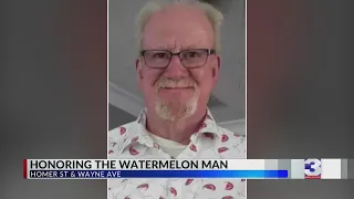 'Watermelon Man' honored by family nearly a year after his death