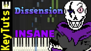 Dissension [Swapfell] - Insane Mode [Piano Tutorial] (Synthesia)