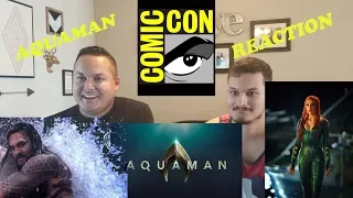 Aquaman - Trailer Reaction - SDC2018