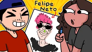 DESENHANDO YOUTUBERS