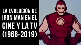 La EVOLUCIÓN de IRON MAN 🤖 en el CINE y la TV 📺🎥 (1966-2019) | #EvoluciónMARVEL | Marvel Universe MX