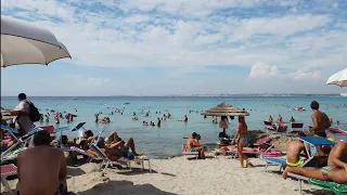 4K Walk - Punta della Suina, Gallipoli, South Italy "Punta della Suina Beach"