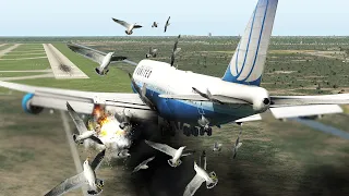 B747 Pilot Made A Terrible Mistake During Emergency Landing [XP11]