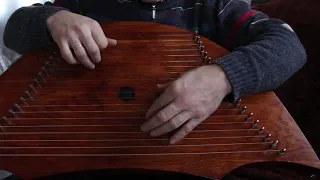 Во саду ли в огороде. Гусли шлемовидные "Калязинские" XVII в. Gusli. Lyre. Psaltery.