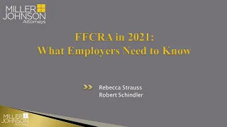 FFCRA in 2021: What Employers Need to Know