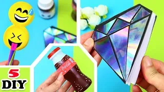 ТОП ЯРКИХ DIY ИЗ НИЧЕГО ПРИГОДИТСЯ ВСЕГДА ~ БЛОКНОТ~ КАНЦЕЛЯРИЯ ~ Back to School 2018