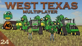 Autumn Anhydrous and Planting  - West Texas Multiplayer - Ep24 - FS19