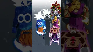 Goku manga infinity vs Dragon Ball Zooba