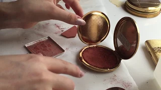 Depoting Ordinary Makeup into Gorgeous Vintage Compacts