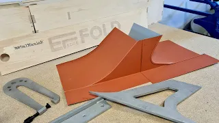 Szablon Kominowy EDGE FOLD! Obróbka Komina, Opierzenie Komina, Chimney Flashing, METALROOF DIY